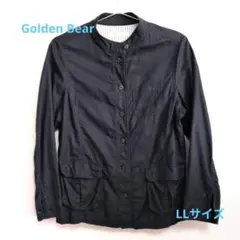 Golden Bear ノーカラージャケット ネイビー