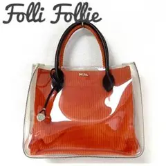 ⭐️美品⭐️フォリフォリ Folli Follie ビニールバック バックインバック