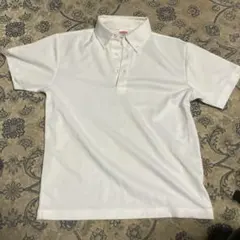 ホワイト ポロシャツ ショートスリーブ