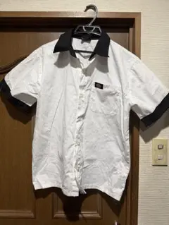 Dickies 半袖シャツ ホワイト ブラック XSのサムネイル
