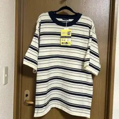 おかだゆり スポンディッシュ ボーダー OKYニットPO プルオーバー 【5L】