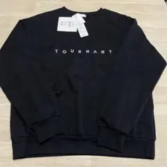 【新品未使用】tal. by yuni. 黒スウェット M 裏起毛　シンプル