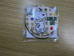 スヌーピー 缶バッジ ユニバーサル・スタジオ・ジャパン