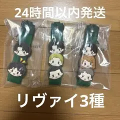 一番くじ 進撃の巨人 I賞 ぽこっとちゃーむ リヴァイ等3種 シークレット