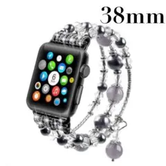 For Apple Watch Band ビーズブレスレット 38mm 男女兼用