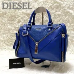 ✨廃盤品✨ディーゼル LE-ZIPPER本革 2way ショルダーバッグ y2k