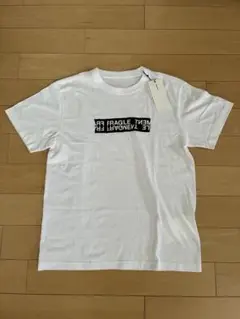 サカイ Sacai × fragment FRAGILE Tシャツ(白/1)