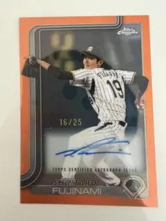 topps 藤浪晋太郎 オート 25シリ直筆サイン SAKURA 2023 topps 藤浪晋太郎 オート 25シリ直筆サイン SAKURA 2023 2025年