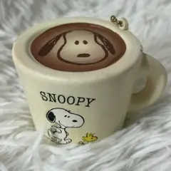 SNOOPY スヌーピー コーヒーカップ スクイーズ キーホルダー