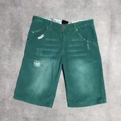00s QUIKSILVER コーディロイ　ハーフパンツ surf swagのサムネイル