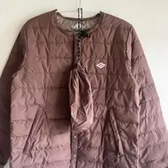 美品☆DANTON ダウンジャケット　スモークピンクのサムネイル