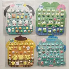 韓国限定 サンリオ マシュマロシール 4枚セット