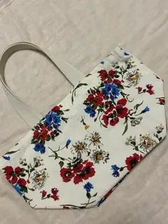 【LOWRYS FARM 】花柄トートバッグ＊美品