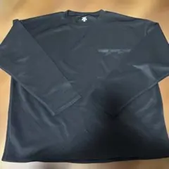 DESCENTE ブラック トレーニングシャツ　S