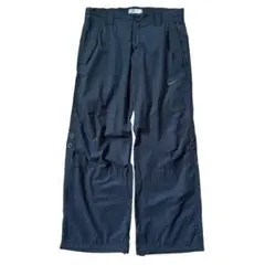 EURO NIKE ミリタリー サンプリングパンツ BLK ブラック 同色刺繍