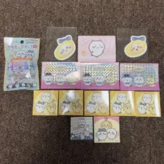 ちいかわ　ノベルティシールセット　マスキングテープ　くら寿司カード　未使用品