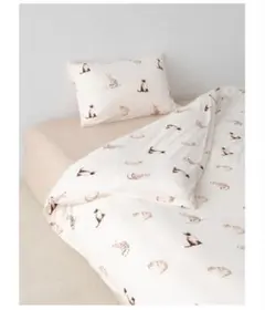 gelato pique Sleep CAT&DOG柄３点セット ダブル