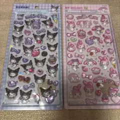 正規品 サンリオ ボンボンドロップシール第2弾 マイメロ・クロミセット