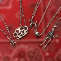 ユニーク ネックレス 5点セット
