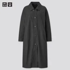 UNIQLO U ライトロングコート サイズS ブラック