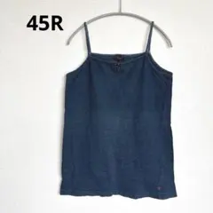 45R 45rpm 45アールピーエム　インディゴ キャミソール キャミ　4のサムネイル