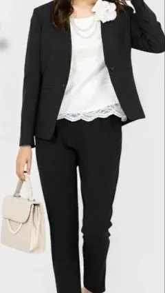 新品！フォーマルパンツスーツ3点セット　セレモニースーツ　11号