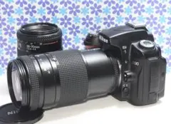 初心者おすすめ❤️Nikon D90 ダブルズームセット❤️ド迫力Wレンズ❤️
