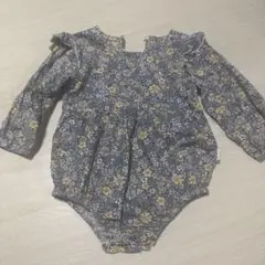 ロンパース　80cm 花柄