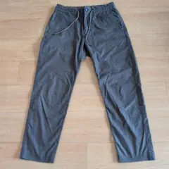 ​THE SHOP TKストレッチ イージーパンツ M 紐 ウエストゴム　グレー
