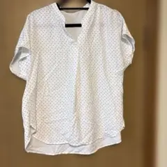 earth ドット柄 半袖シャツ
