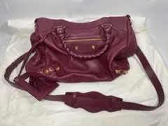 ★レア★BALENCIAGA　ジャイアントシティ　バーガンディ