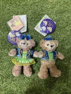 ダッフィー シェリーメイ ぬいぐるみバッジ