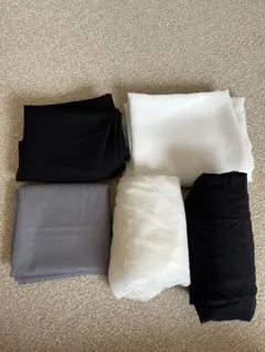 接着芯とニット用裏地のセット おまけつき（グレー接着芯）