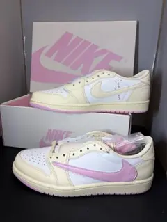最終値下げ！NIKEナイキ エアジョーダン 1LOW トラヴィススコットのサムネイル