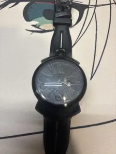 GaGa MILANO 腕時計 メンズ オールブラック