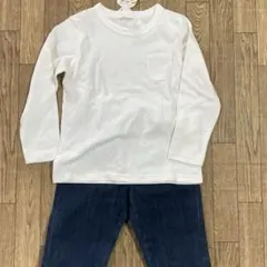 いつものTシャツいつものパンツ　セット　SIMPLE FREE 120