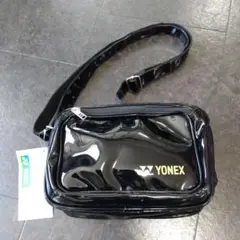 【新品タグ付品】YONEX　エナメルバックS　ブラック　未使用品