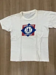 【ビンテージ品】限定品ベーブルースTシャツ 1503】 Tシャツ 白T ベースボール ベーブルース 野球 1997年 記念グッズ