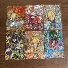 ドラゴンボールヒーローズ　CP 6枚セット