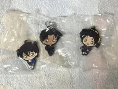 名探偵コナン ラバーマスコット　ガチャガチャ　江戸川コナン　服部平次　遠山和葉