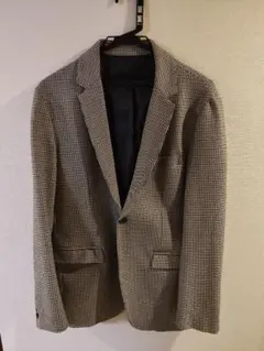 【SLICK】チェック柄 テーラードジャケット