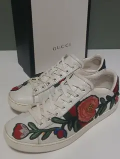 GUCCI キッズ スニーカー フラワー グリッター GUCCI キッズ スニーカー フラワー グリッター - メルカリ