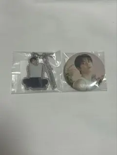 TXT ACT：TOMORROW 缶バッチ アクリルキーリング　ヨンジュン