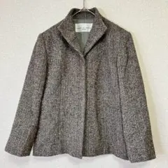 ✨美品✨GIANNI LO GIUDICE ツイード ジャケット グレー 36