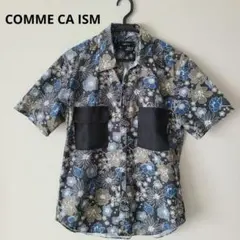 COMME CA ISM メンズ 半袖 シャツ 花柄 Lのサムネイル