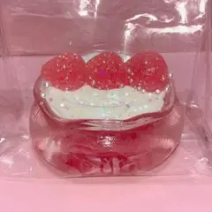 kikisquishy いちご金魚鉢 スクイーズ 捏捏