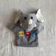 ゾウさん　パペット　指人形のサムネイル