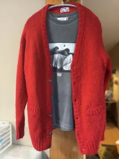 モヘアニット カーディガン