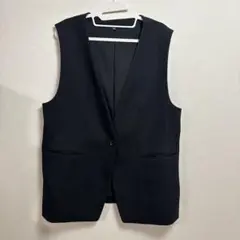 GU ノーカラージャケット　ブラック　XXLのサムネイル