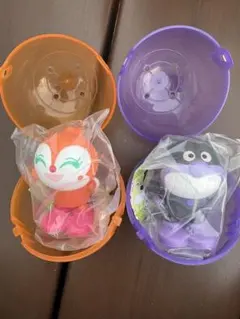 ぴょこぴょこアンパンマン 2種セット　ドキンちゃん・バイキンマン